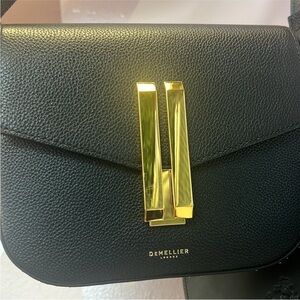 Black DeMelier Vancouver Crossbody Bag